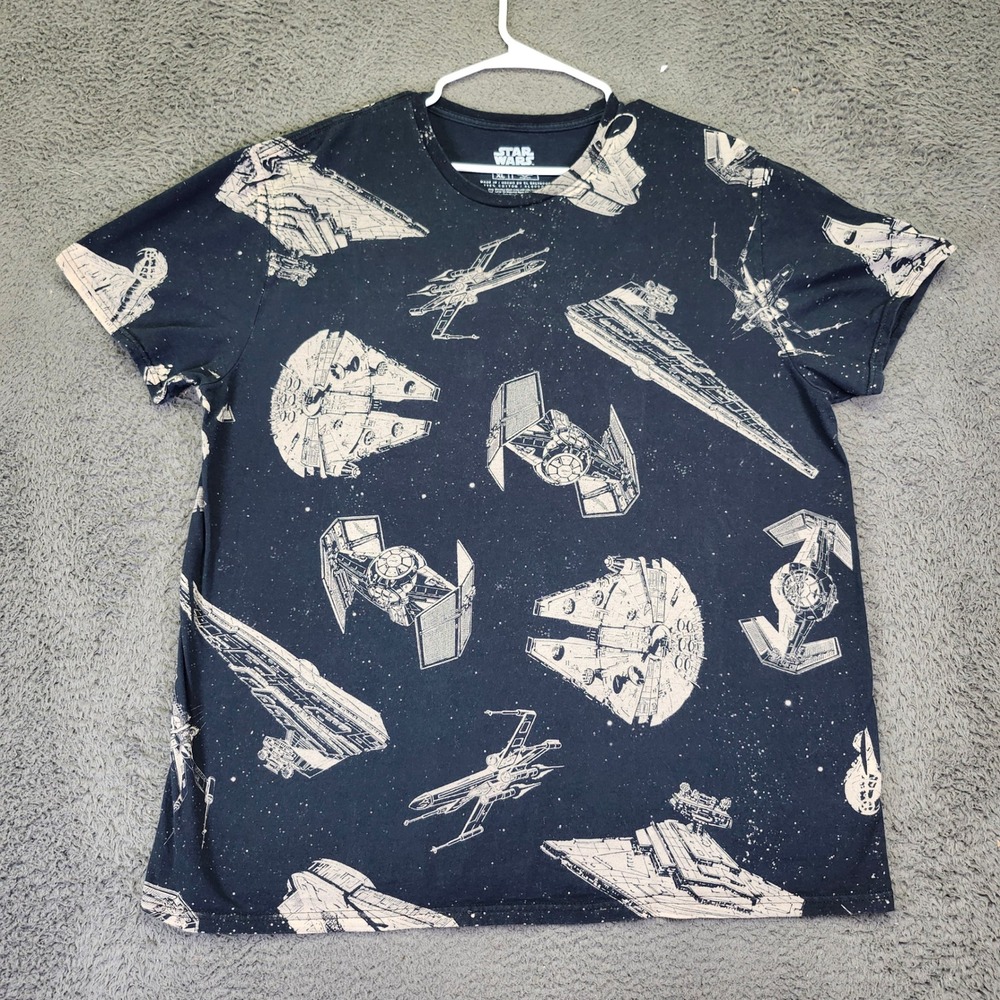 Star Wars Graphic T-Shirt Spaceships‎ Print XL